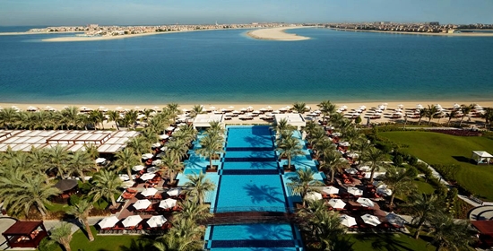 Plaa Jumeirah Zabeel Saray Dubaj i wyspa palma