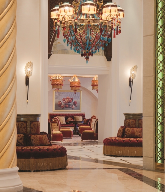 Jumeirah Zabeel Saray Dubaj wejcie lobby