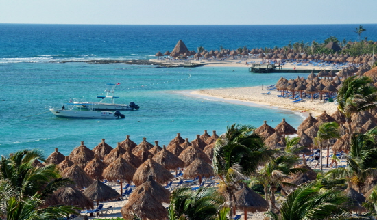 Zatoka przed Luxury Bahia Principe Akumal