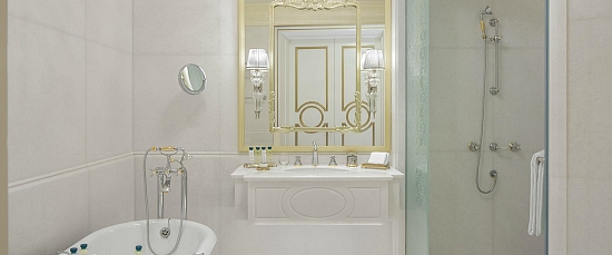 Przykładowa łazienka w pokojach grand deluxe