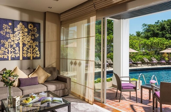 Angsana Laguna Phuket przykadowa Suita Pool Access