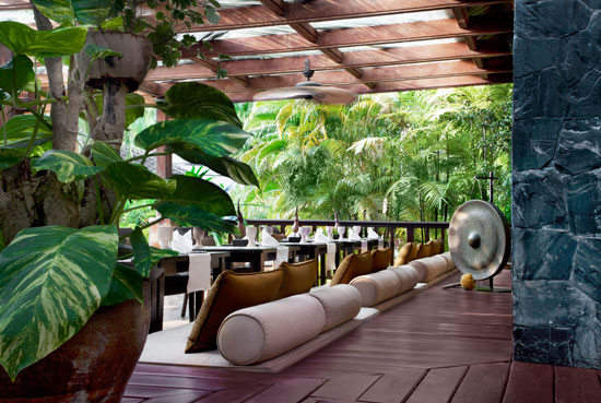 Taras restauracji Baan Thai