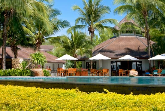 Sheraton Krabi taras z basenem