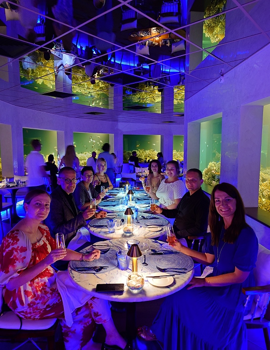 restauracja podwodna Only Blue
