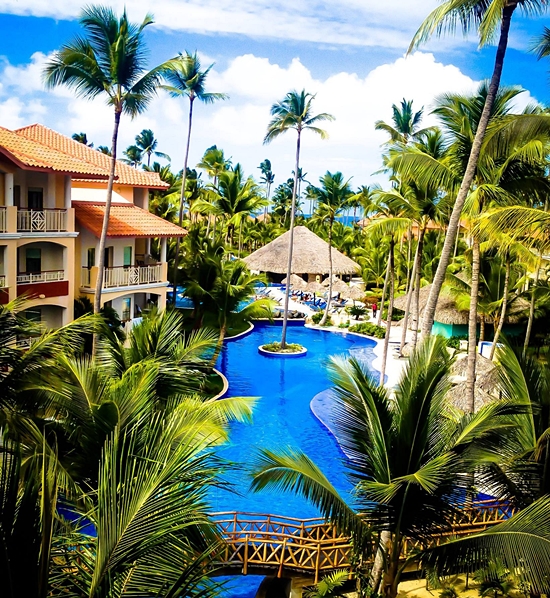 Dominikana - Punta Cana - Majestic Resorts - ogród