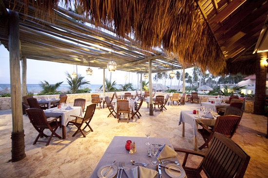 Taras restauracji w Majestic Resorts - Dominikana