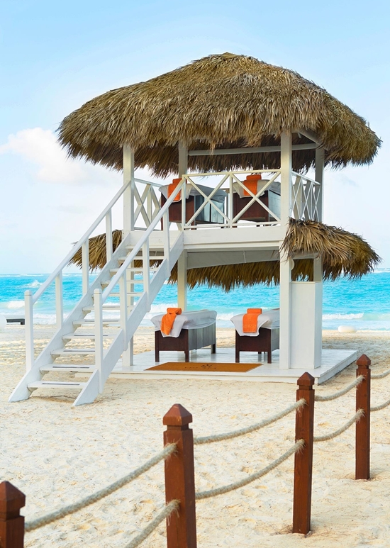 Plaża Paradisus Punta Cana masaże